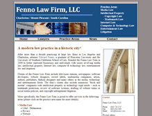Tablet Screenshot of fennolaw.com